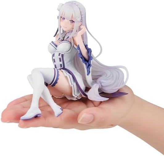 Melty Princess Re: Zero - Starting Life in Another World Emilia, Approx. 3.5 inches (90 mm), PVC, Painted and Finished Figure