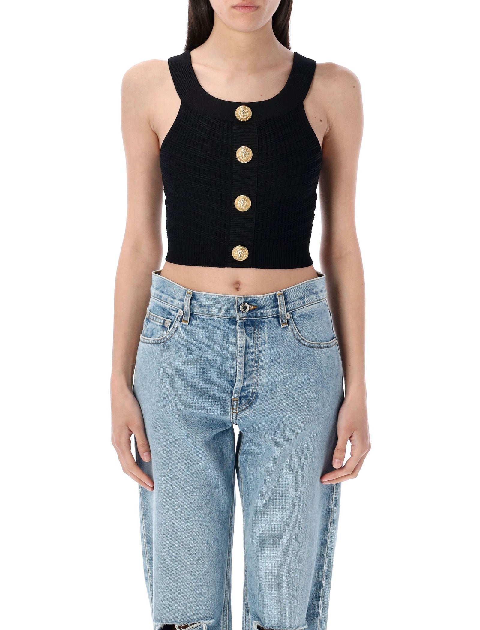 Balmain バルメイントップブラック - Image 1