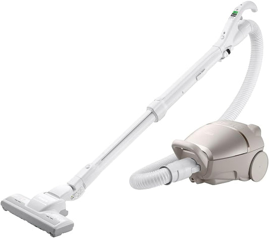 Hitachi Vacuum Cleaner, Karu Pack, Paper Pack Cleaner, CV-KP90K N, Light Gold, Made in Japan, Small, Lightweight, Strong Power, 620W, Self-Propelled