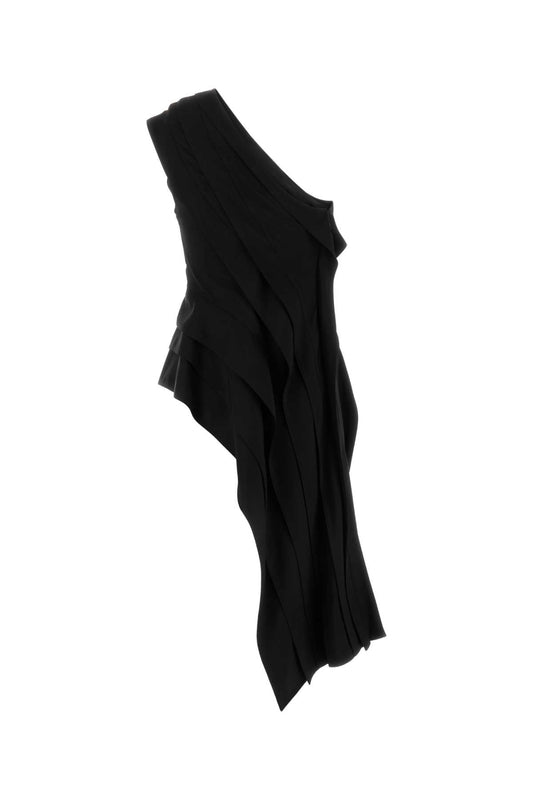 Bottega Veneta Blackストレッチビスコーストップ - Image 1