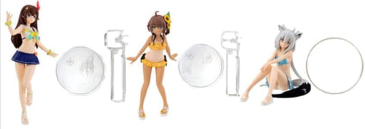 Holo Live Summer Collection Vol. 1 Swimsuit Figurine Sora Yokui Summer Festival Fubuki White Kameei 3 Piece Set