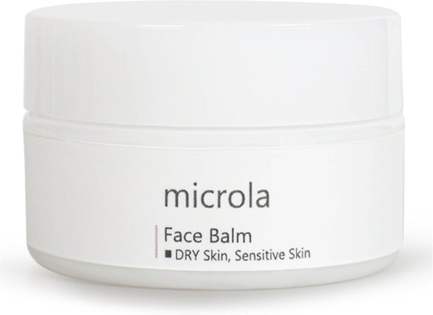Microla Face Balm, 0.7 oz (20 g), Moisturizing Cream, Face, Vaseline, Sunwhite, Ointment, Hypoallergenic, Irritated Skin, Dry Skin, Rough Skin