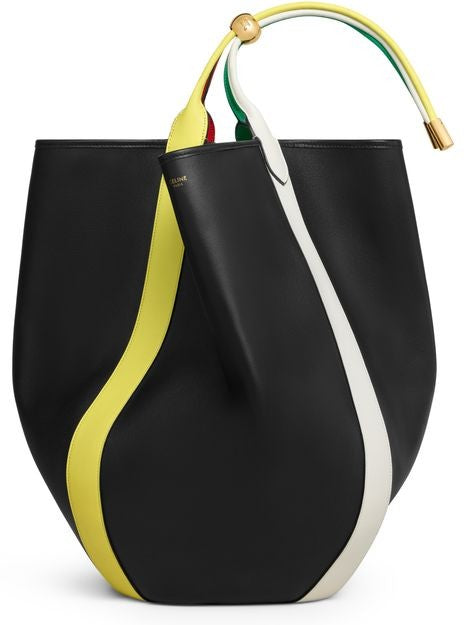 CELINE Large drop bucket bag in smooth calfskin - Image 1
