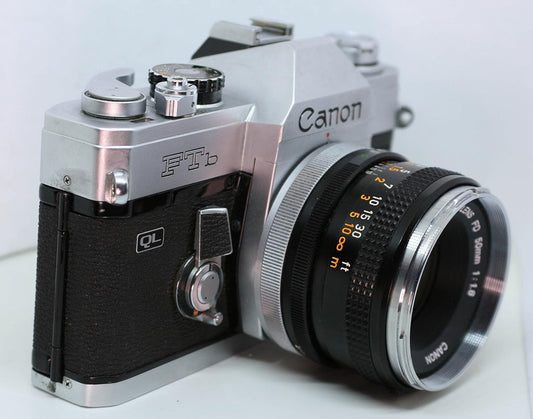 canon ftb fd50mm w/f1.8