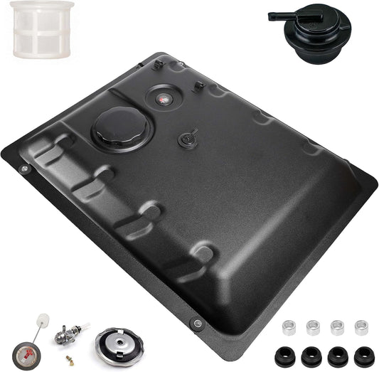 JMCHstore OEM 金属発電機 ガス燃料タンク Generac GP5500 GP6500 RS5500 RS7000E GP7500E RS8000E XT8000E XT8500EFI, 0H7510A / 0H75100SRV 5500w 6500 6500用 0w 7500w 70 389cc OHV ポータブル発電機 ブラック