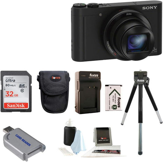 Sony DSC-WX500 Digital Camera,18.2 Megapixels, 30x Optical Zoom