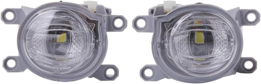Toyota Car LED Integrated Fog Lamp, Left and Right Set, Prius, Aqua Crown, Harrier, Yaris Cross, Corolla, Sports, Fog Light, Lamp, Genuine Type, General Purpose-made, Custom Parts