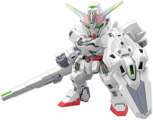 SD Gundam Cross Silhouette Mobile Suit Gundam The Witch from Mercury Gundam Calibarn Pre-colored Plastic Model