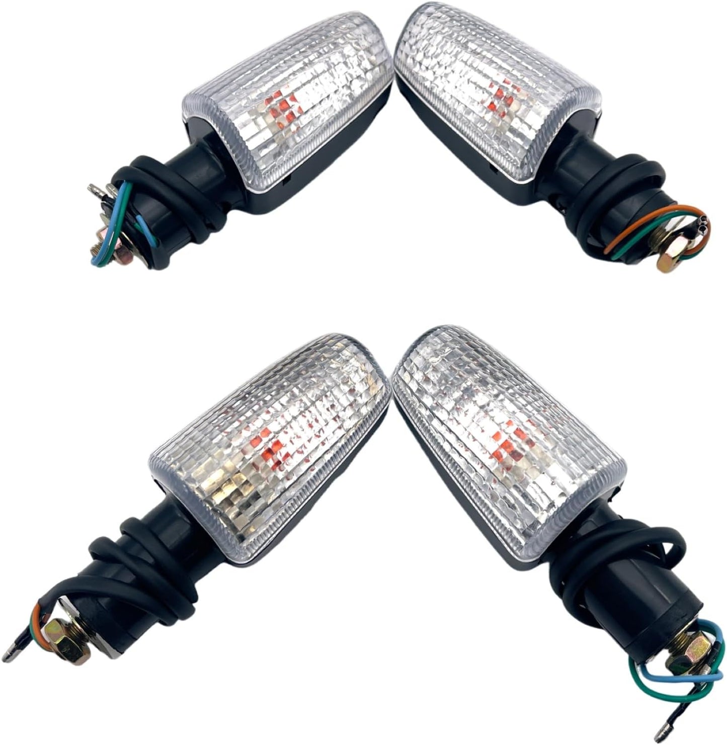 General Purpose Turn Signal Honda Genuine Type VTR250 Jade JADE CB-1 CB400SF Hornet CB750 (Clear Lens 4)