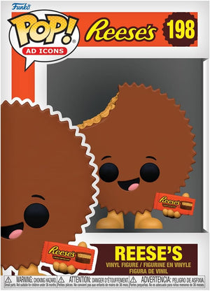 Funko POP! Iconos de la publicidad: taza de Reese's Cup - (Paquete) - Paquete de caramelos - Figura de vinilo coleccionable - Idea de regalo - Mercancía oficial - para niños y adultos - Fans de Iconos