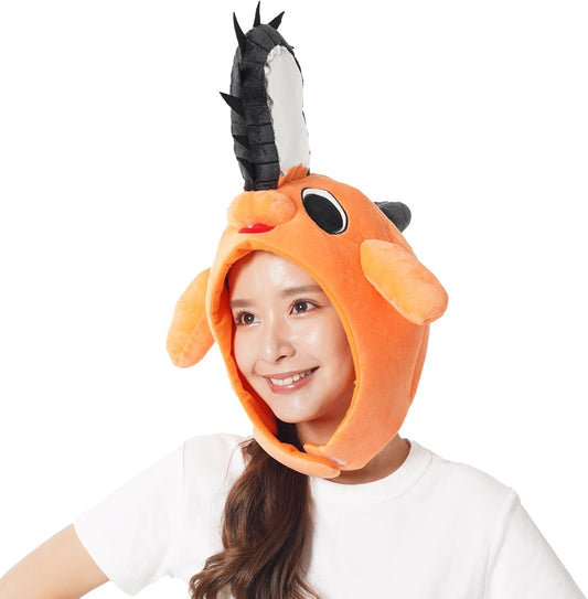SAZAC KOP085 Chigurumi Cap Chainsaw Man Pochita