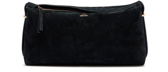TOTEME Belted suede clutch - Image 1