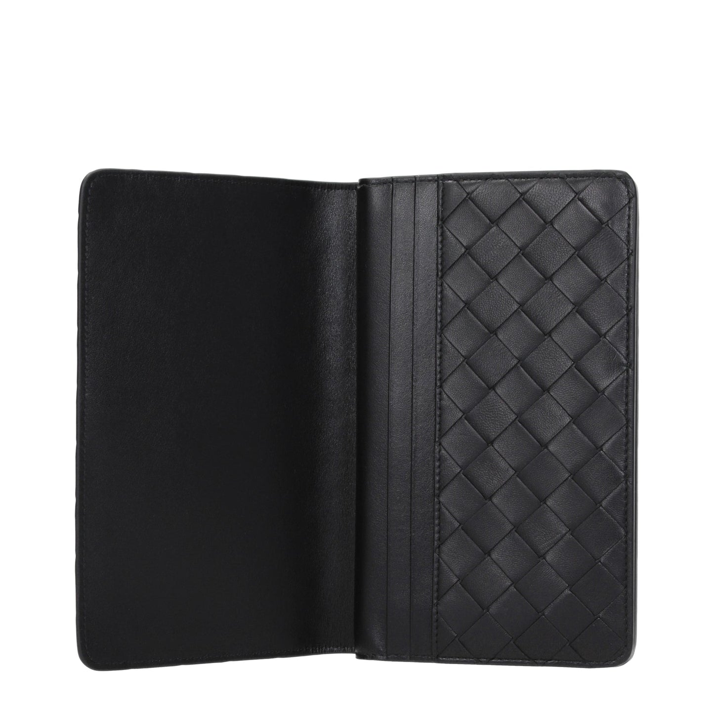 Bottega Veneta Wallets女性革の黒 - Image 1