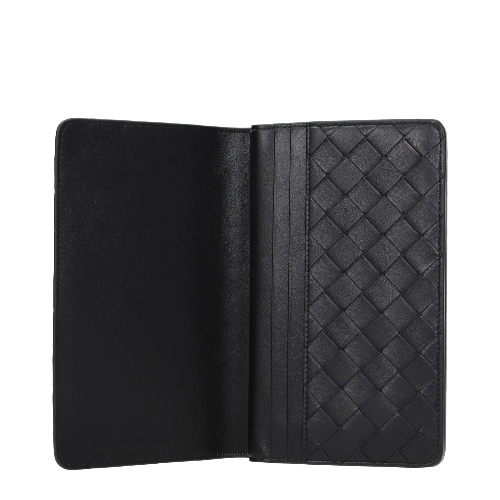 Bottega Veneta Wallets女性革の黒 - Image 1