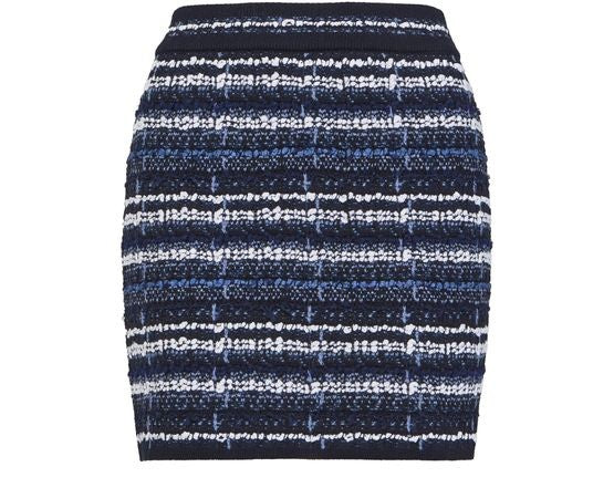 THOM BROWNE インレイ ツイードジャカード ミニスカート - Image 1