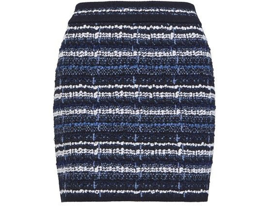 THOM BROWNE インレイ ツイードジャカード ミニスカート - Image 1