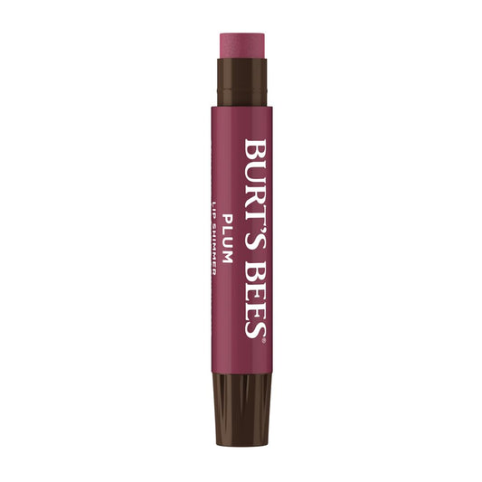 Burt's Bees Brillo de labios hidratante 100% natural, Pruna - 1 tubo