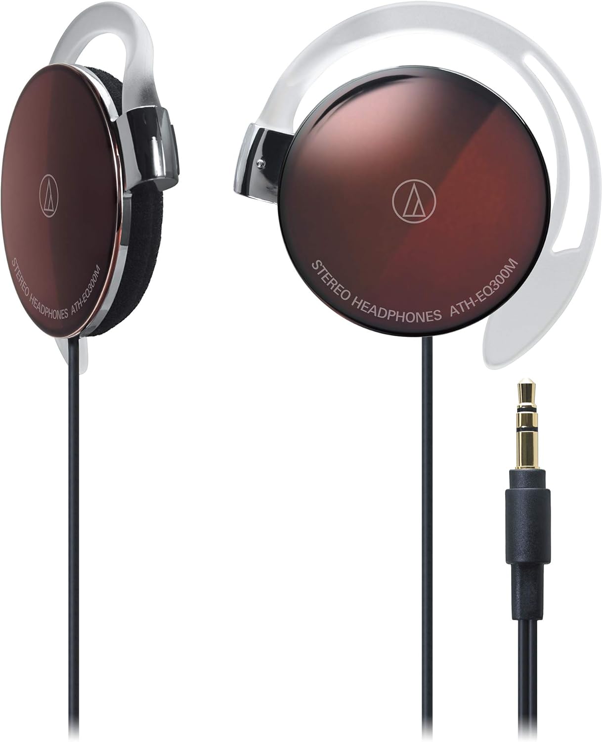 Audio-Technica ATH-EQ300M BW Headphones Wired Ear-hook EarFit Brown