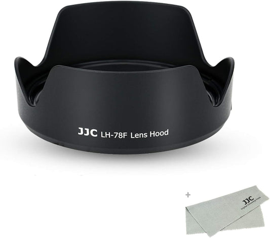 JJC Reversible Lens Hood for Canon EW-78F Compatible RF 24-240mm F4-6.3 IS USM Lens Compatible with Canon EOS R5 R6 RP R Ra