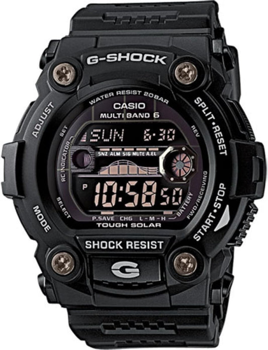 CASIO G - SHOCK Men's Solar Radio Watch GW - 7900B - 1ER Black [Watch]