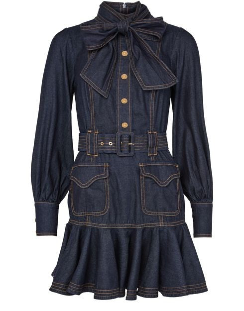 ZIMMERMANN Denim flip dress - Image 1