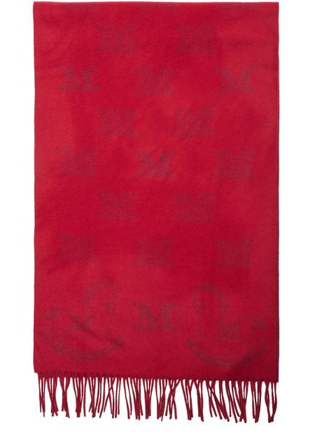 MAX MARA Scarf with M print - Image 1