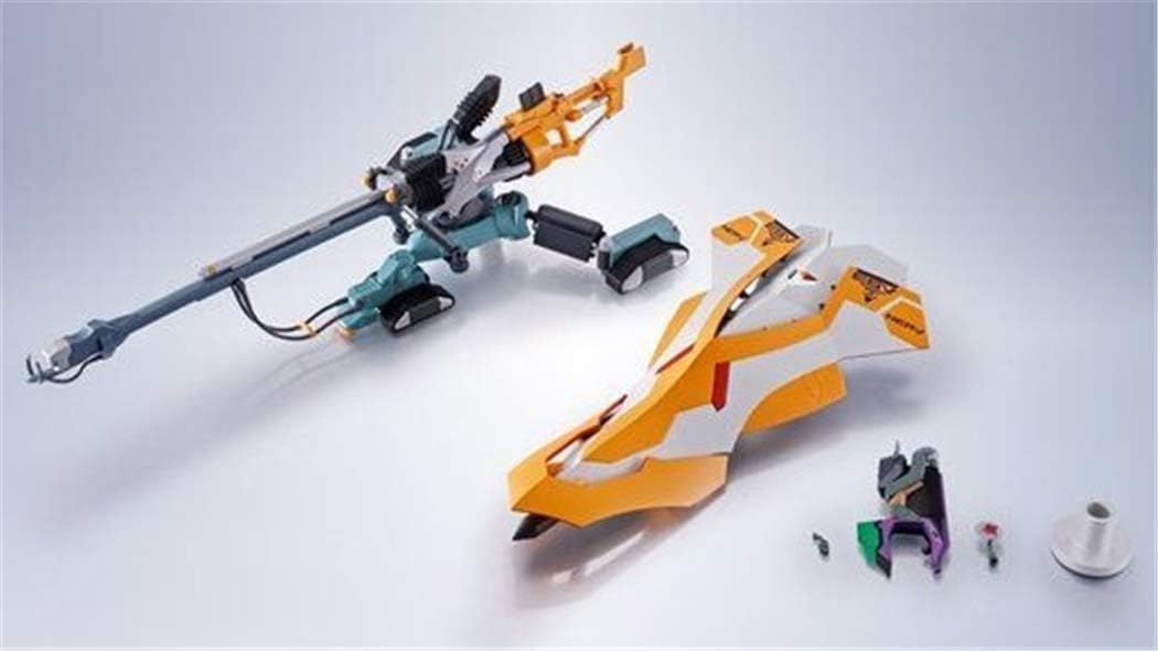 BANDAI Robot Spirits Side EVA Yashima Operations Reproduction Positron Rifle + ESV Shield + G Type Equipment Set (Evangelion 1st Unit, Zero Unit Sold Separately