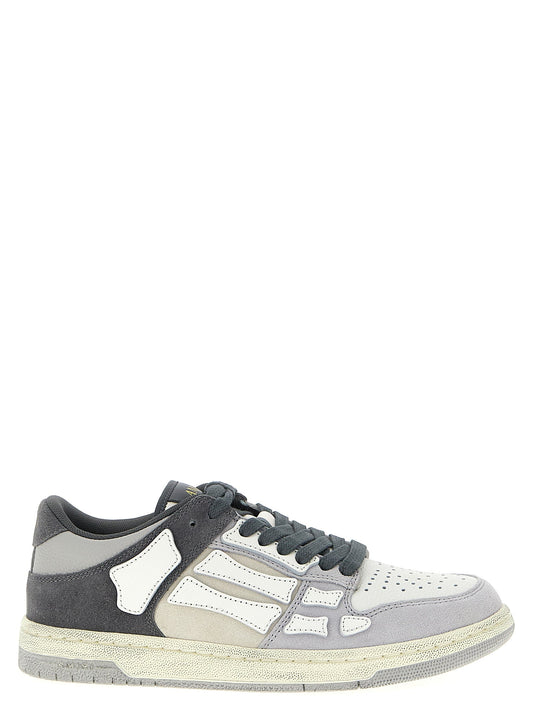 Amiri 'Histressed Skel Top Low'スニーカー - Image 1