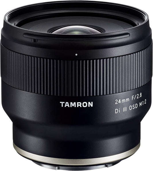 Tamron 24mm F/2.8 Di III OSD M1:2 (Model: F051) Lens for FE Mount (Full Size Mirrorless Compatible) 24F/2.8DI3OSDF051