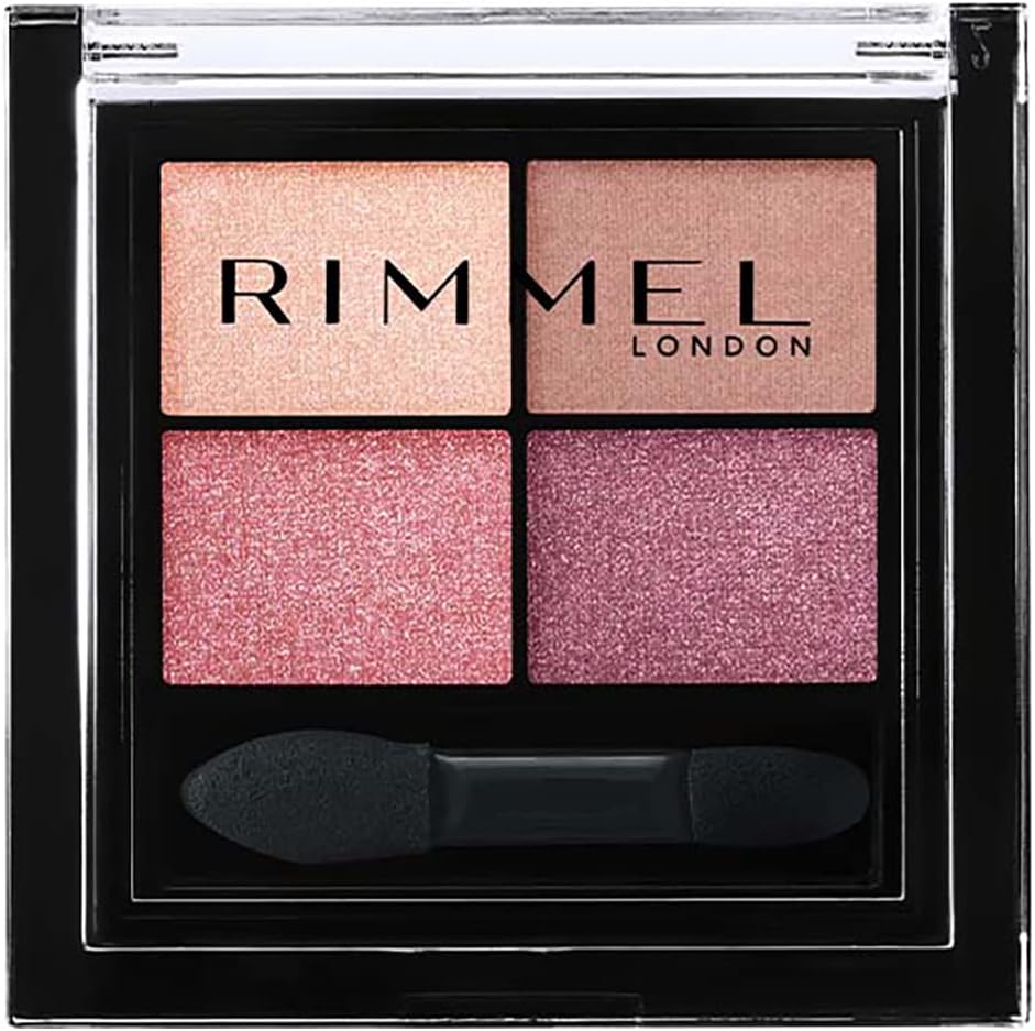 RIMMEL Eye Shadow Palette (Brevet Yebe) Wonder Ever Eye Shadow #001 Rosie Romance 1 Piece (x1)