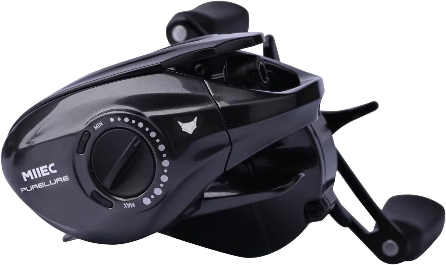 PURELURE BFS MIIEC 中華DC ベイトリール ベイトフィネス デジタル制御 高精度ブレーキシステム バックラッシュ防止 DC音付く 低慣性スプール ナイロンフレーム 142g自重 8.5:1ギア比 5kgマックスドラグ力 11+1BB 左ハンドル/右ハンドル 淡水/海水両用 初心者に