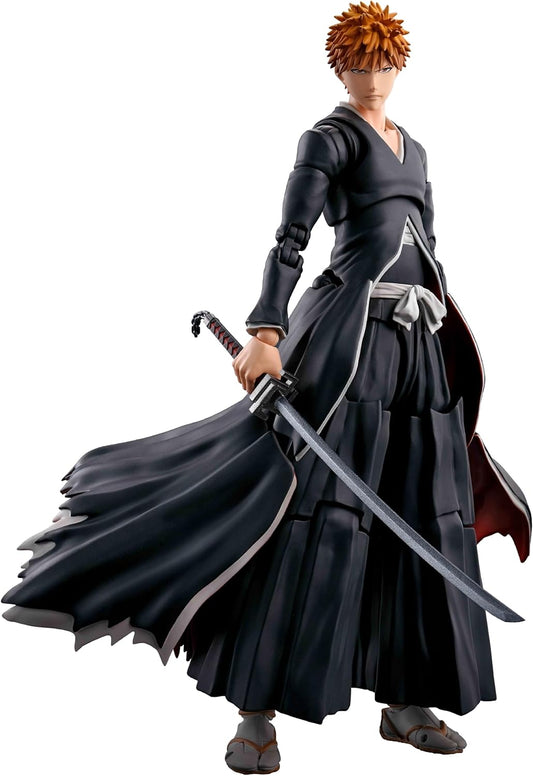TAMASHII NATIONS S.H. Figuarts BLEACH Kurosaki Ichigo Tsuki Fang Tsuki Tsuki Tenju Approx. 6.1 inches (155 mm), PVC & ABS Pre-painted Action Figure