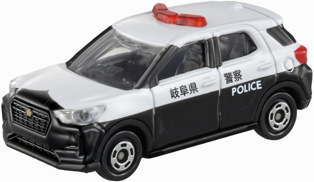 Takara Tomy Tomica No. 81 Daihatsu Rocky Patrol Car (Box) Mini Car, Toy, Ages 3 and Up
