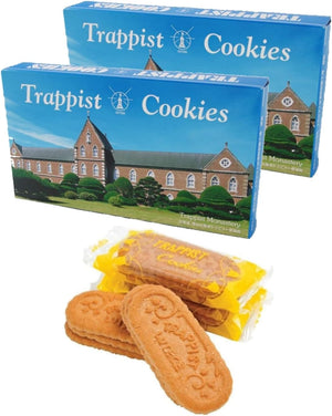 Trappist Cookies, Hokkaido Hakodate Souvenir, Made with Trappist Butter, 24 Packets, Set of 2, No Eggs, Long Seller