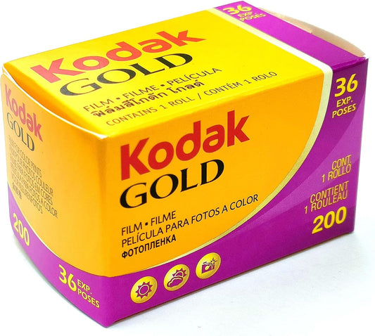 Kodak Color Negative Film, Kodak Gold, 200-135-36 Sheets