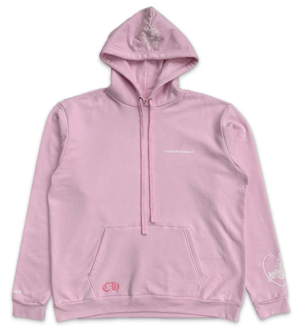 CHROME HEARTS 2025 MIAMI ART BASEL EXCLUSIVE SACRED HEART HOODIE