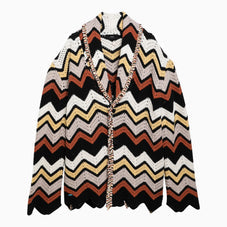 Alanui Icon Jacquard Cashmere Cardigan - Image 1