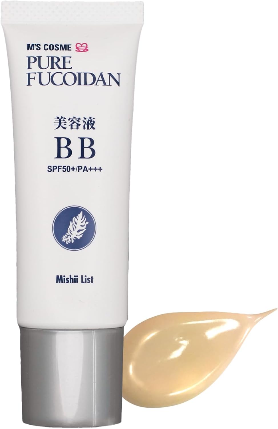 New Pure Fucoidan BB Cream/Fucoidan Ceramide Hyaluronic Acid Jojoba Oil Foundation Makeup Base Makeup Skin Care Missy List M's Cosmetics