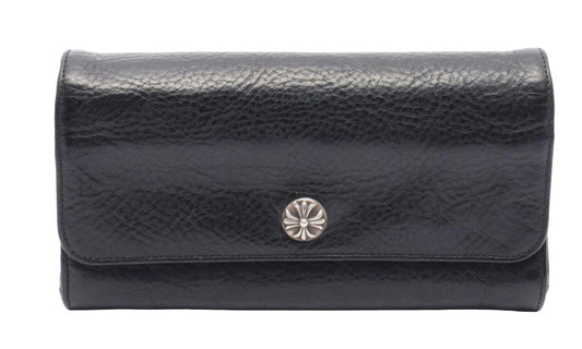 CHROME HEARTS 'BLACK' JUDY BIFOLD WALLET