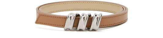 LOEWE Coil belt in smooth calf leather - Image 1