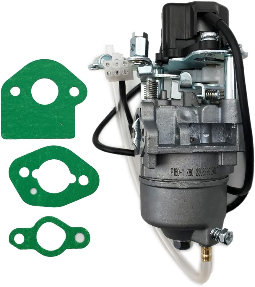 Huayi Carburetor Fits A-ipower SUA2000i 2000W SUA2300i 2300W Portable Inverter Generator with Gasket and Step Motor