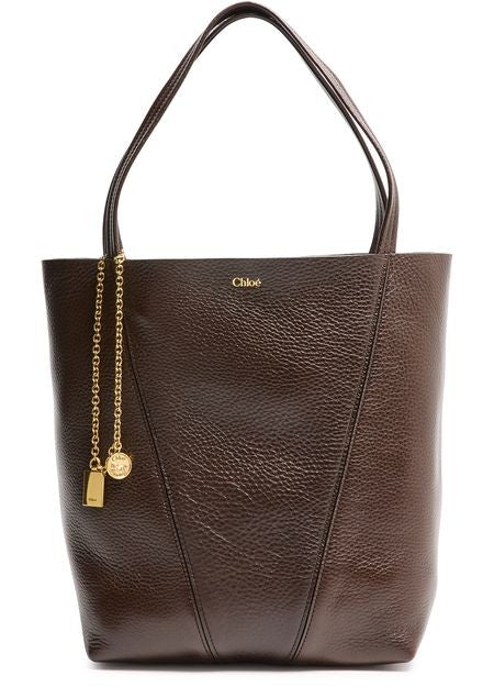 Chloe Spin グレインレザー製トートバッグ - Image 1