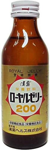 Nikko Pharmaceutical Industrial Chinese Medicine Nutritional Beverage Royal Jelly 200, 3.4 fl oz (100 ml), Set of 50