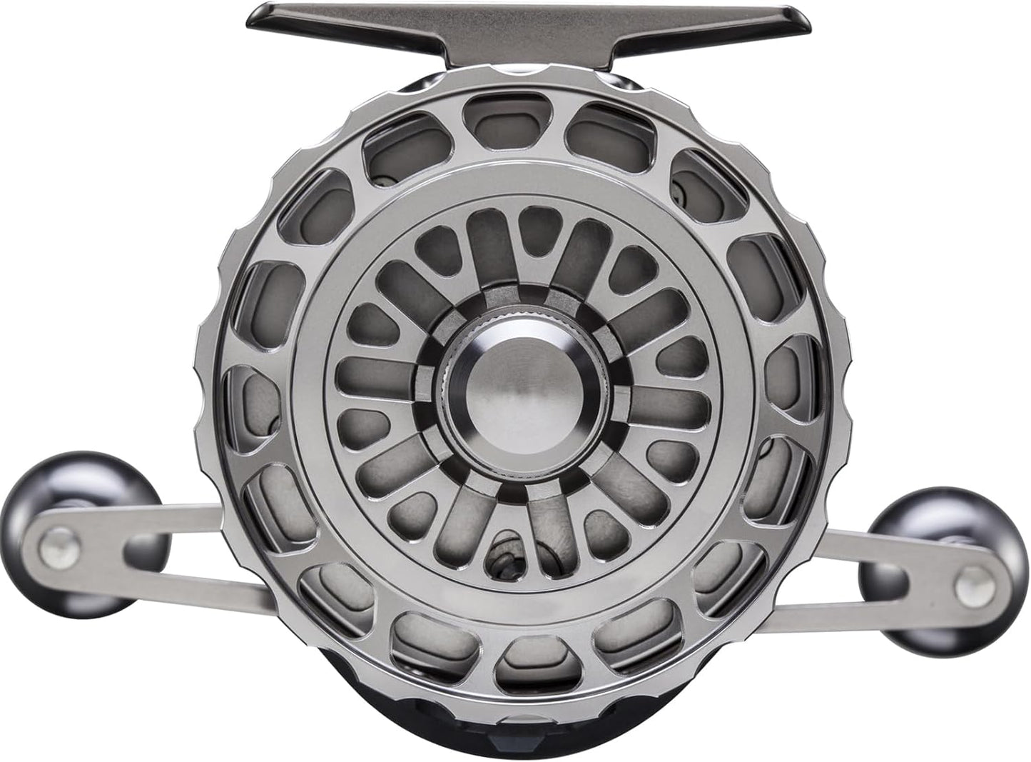 Taikari Rafting Reel, Chino Reel, Rafting Fishing Taiko, All Metal, Drop Gear Ratio, 4.7 mm, Squid Fishing, Cassette Fishing, Island Fishing, Ice Fishing, Stone Snapper Black, Large Diameter 70 Spool