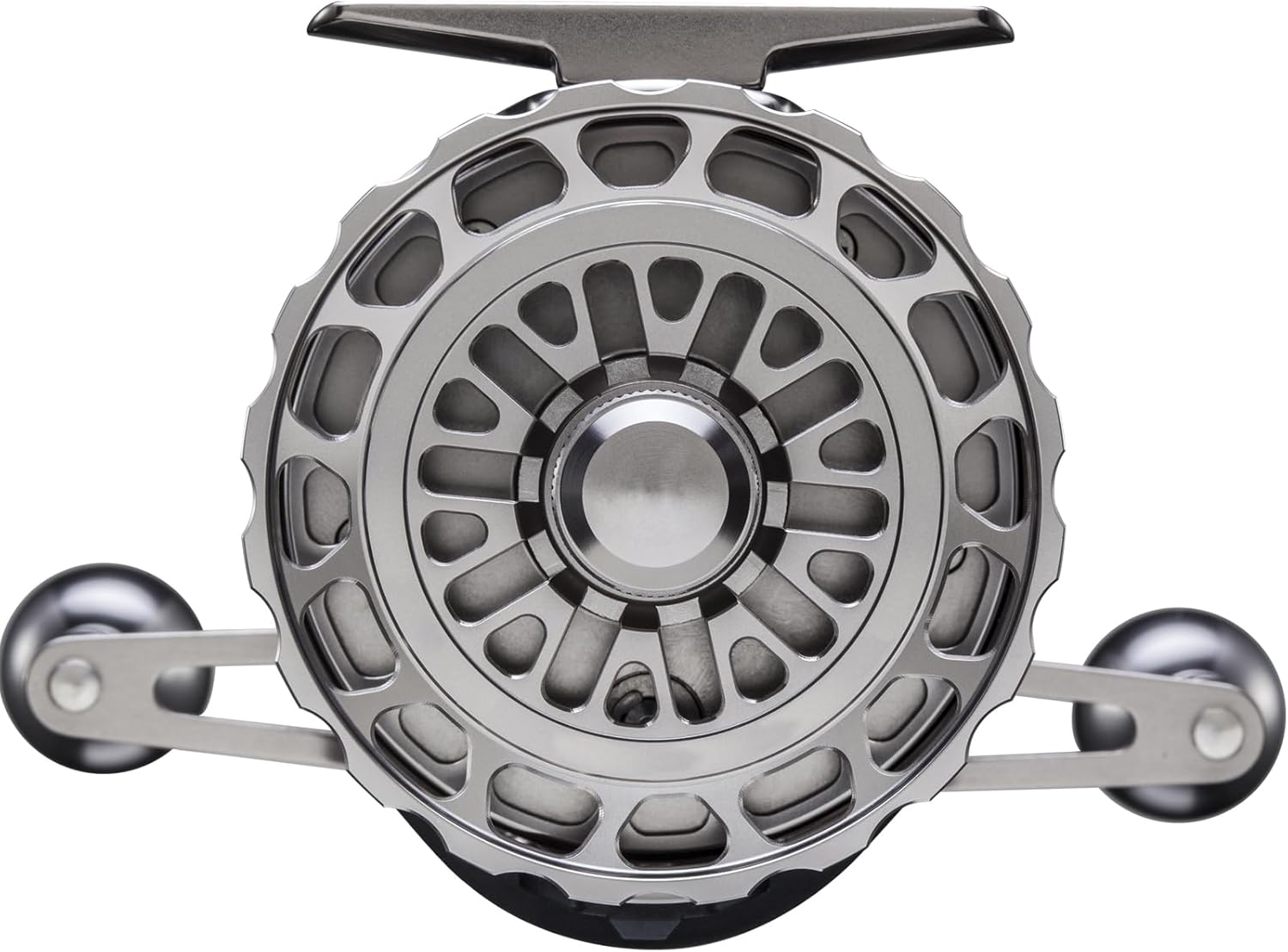 Taikari Rafting Reel, Chino Reel, Rafting Fishing Taiko, All Metal, Drop Gear Ratio, 4.7 mm, Squid Fishing, Cassette Fishing, Island Fishing, Ice Fishing, Stone Snapper Black, Large Diameter 70 Spool