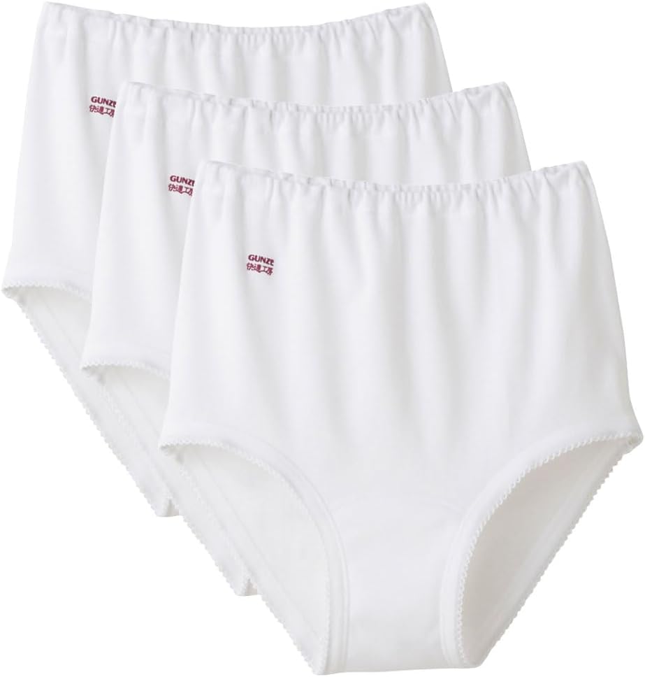 Gunze KQ3070 Women's Shorts Comfortable Workshop 100% Cotton, Made in Japan, Antibacterial and Odor Resistant