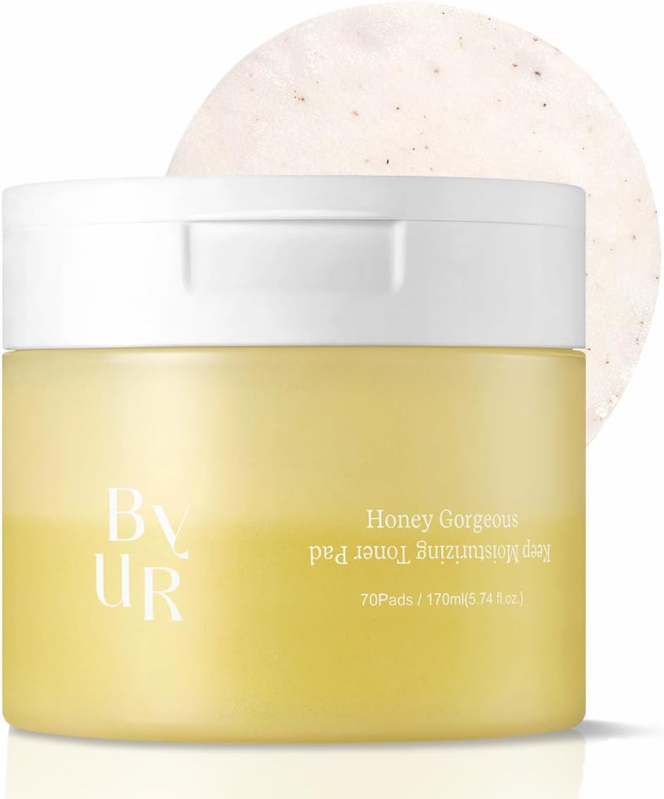 ByUR Toner Pad, Plump Honey Wiping Lotion, Moisturizing Portion, Pack, Putting, High Moisturizing, Pore Care, Honey