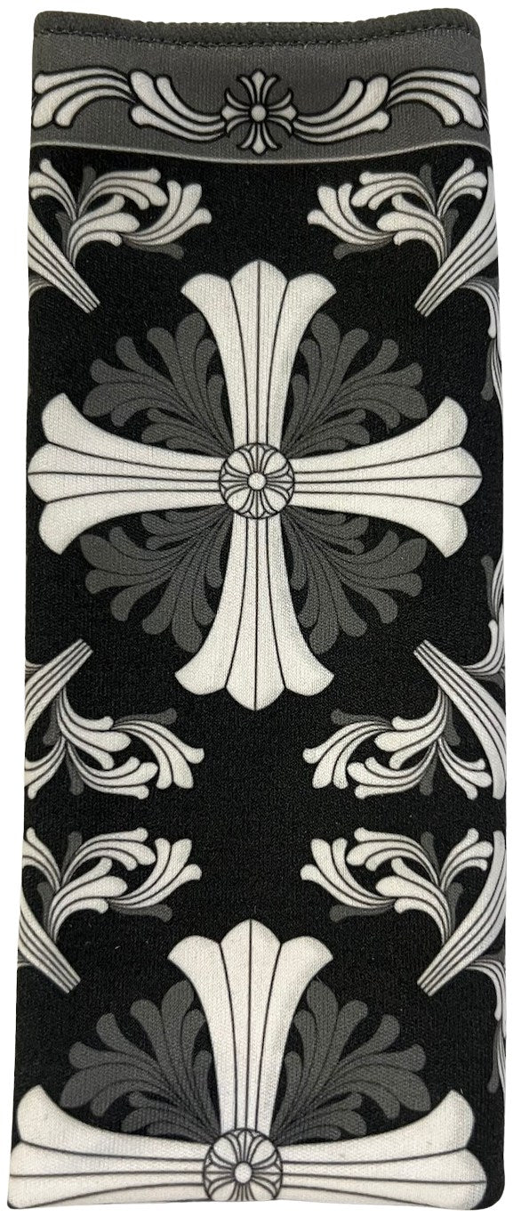 CHROME HEARTS 'GREY' GLASSES CLEANING CLOTH