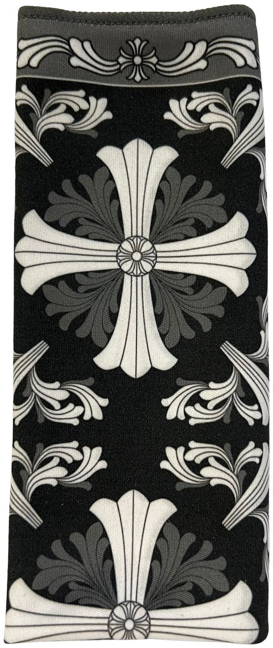CHROME HEARTS 'GREY' GLASSES CLEANING CLOTH