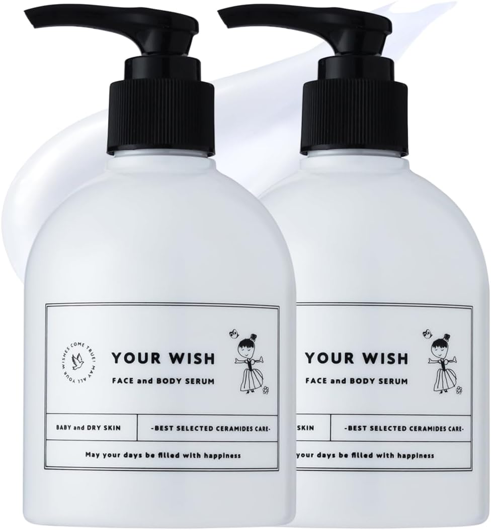 YOUR WSIH Baby & Mama Sensitive Skin Research, Dense Ceramide Serum Gel, All-in-One for Whole Body Use, 200% Increase, Fragrance-free, Additive-Free, Highly Moisturizing, Pump, Professional